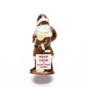 "Keep Calm" Schokoladen-Weihnachtsmann